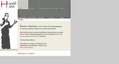 Desktop Screenshot of harald-hahn.de